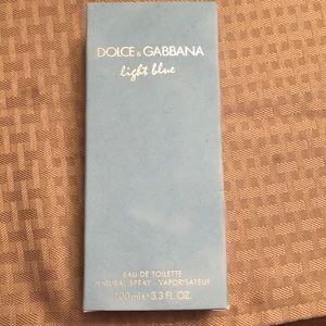 Dolce & Gabana Light Blue 3.3 oz. brand new.
